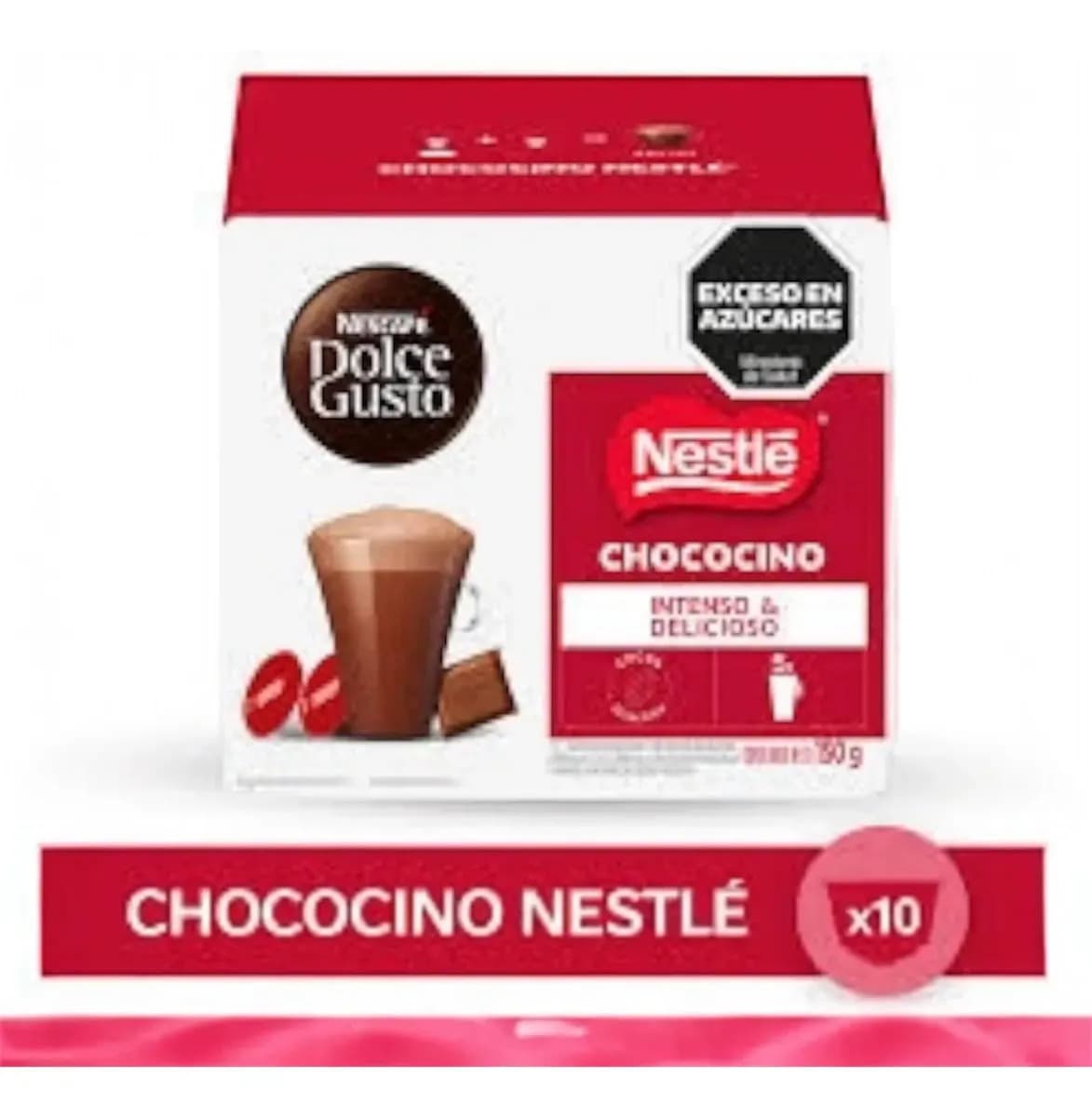 Capsulas Dolce Gusto Chococino Nescafe X 10 Unidades
