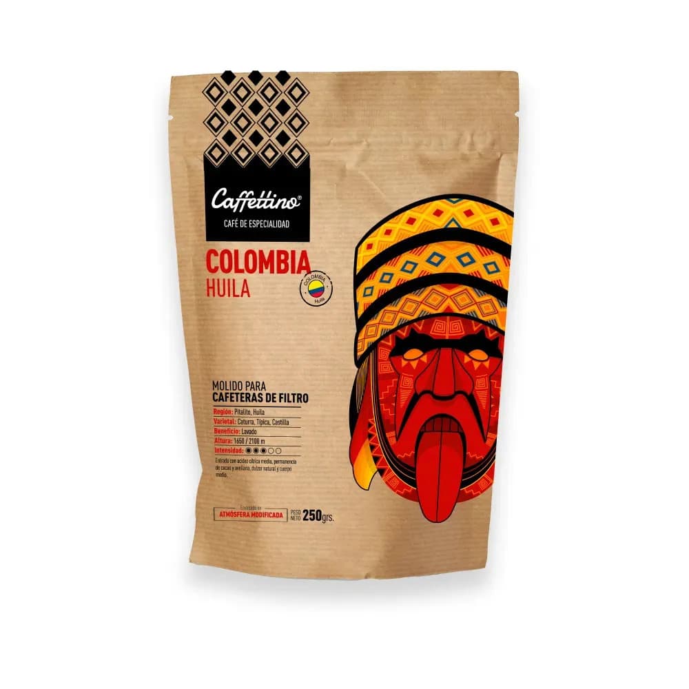 Café De Especialidad Caffettino Colombia Filtro 250grs