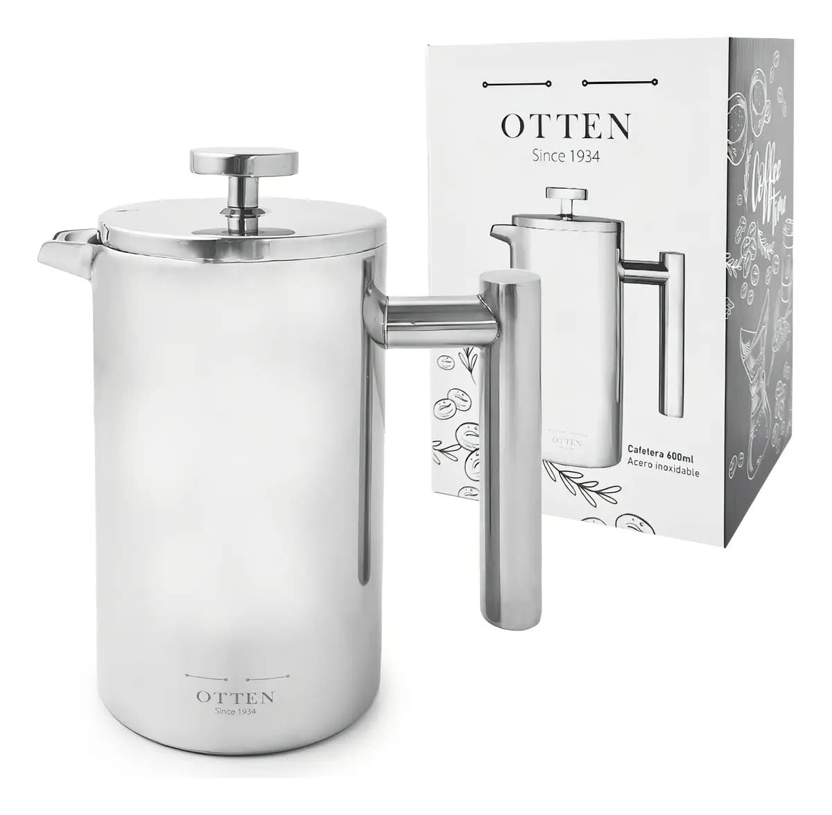 Foto 6 de la publicación de E-BAZAR SHOP: Otten Émbolo de acero 600 ml