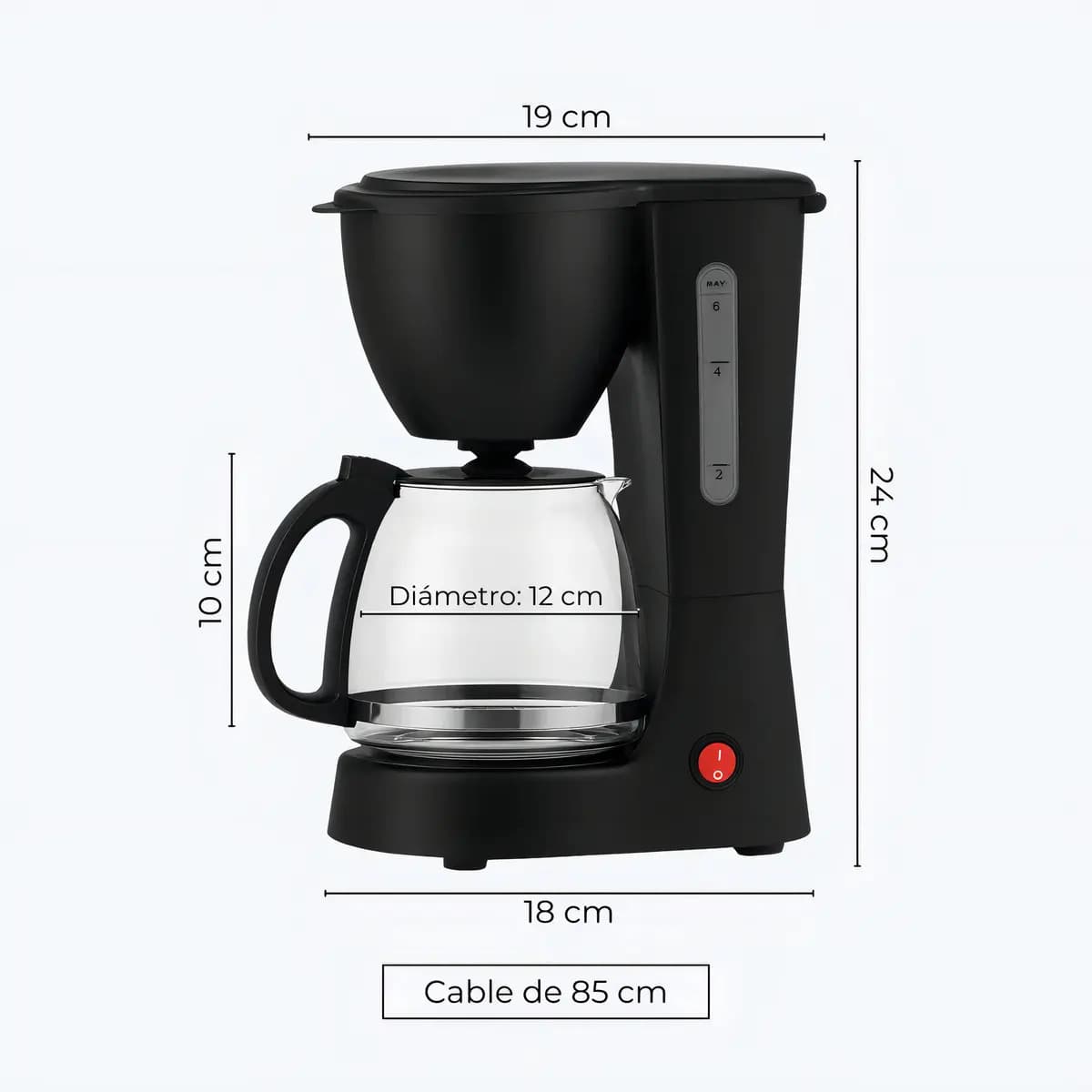 Foto 3 de la publicación de ML20241108044552: Dinax DX-CAF600 6 tazas